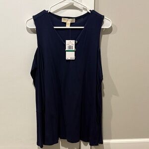 Michael Kors Navy Tank Top